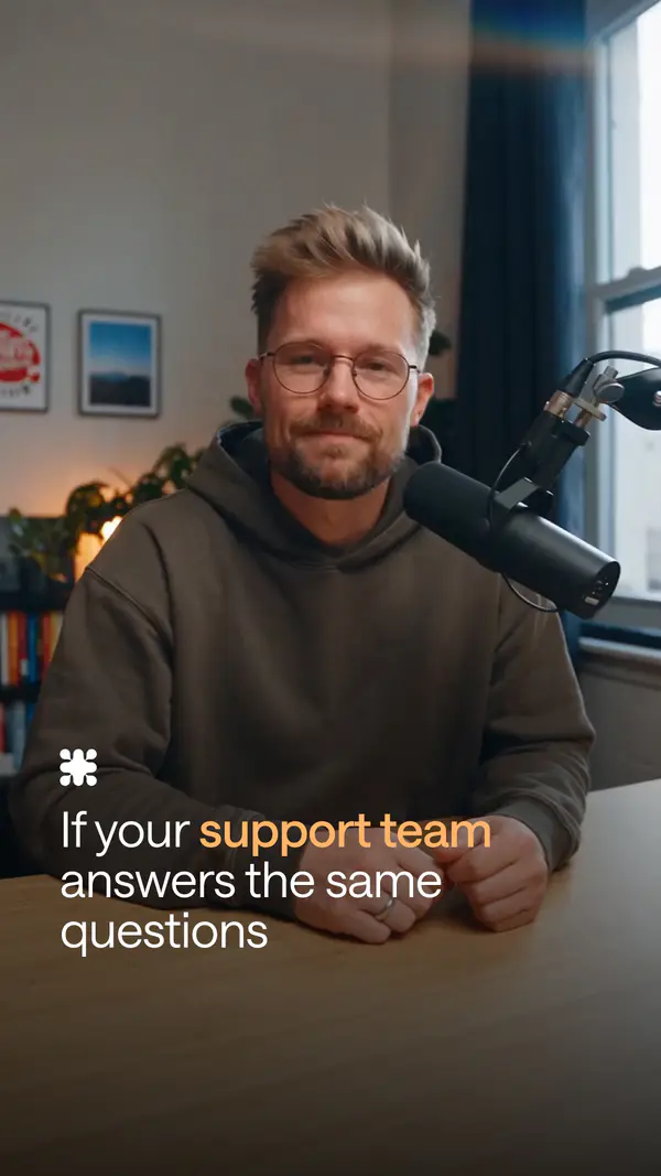 If your support team answers the same questions
