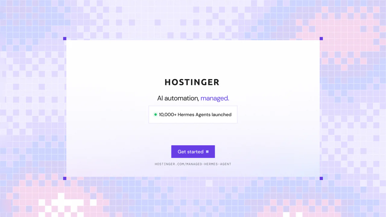 End card · AI automation, managed