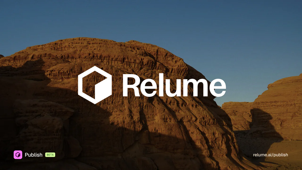 END · Relume Publish