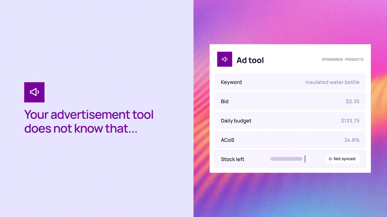 Your ad tool does not know that