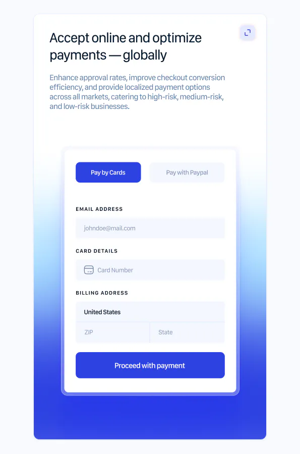 WP - Website Revamp — Checkout card
